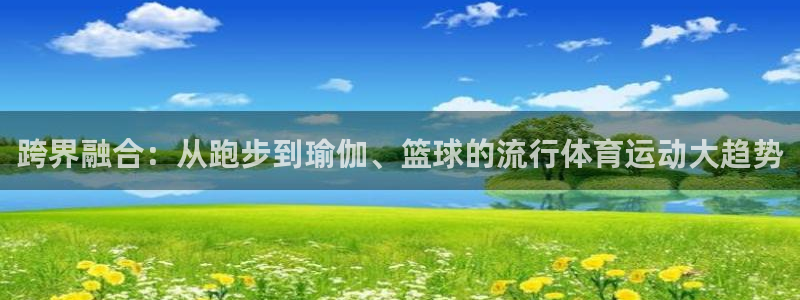  一竞技测速站网址：跨界融合：从跑步到瑜伽、篮球的流行体育运动